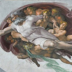 Michelangelo Erschaffung Adams