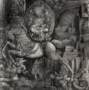 Ernst Fuchs / Triumph Christi